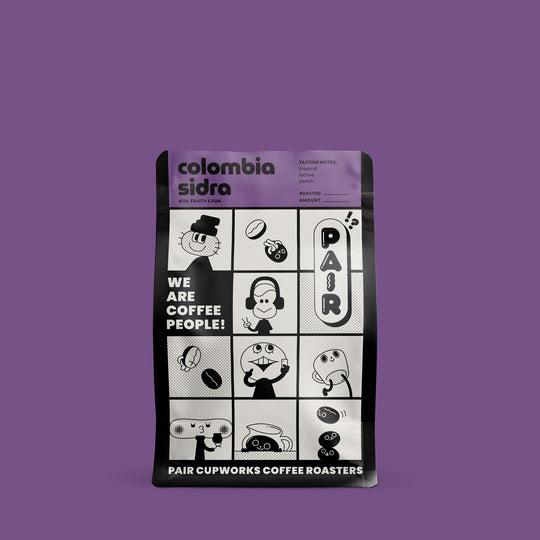 #126 Natural-Processed Sidra Coffee Beans from Colombia