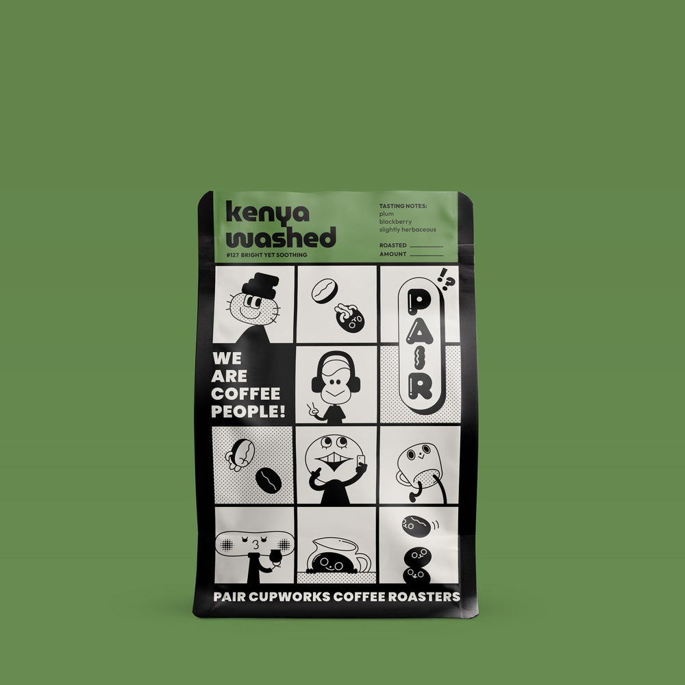#127 Washed-Processed Coffee Beans from Kenya