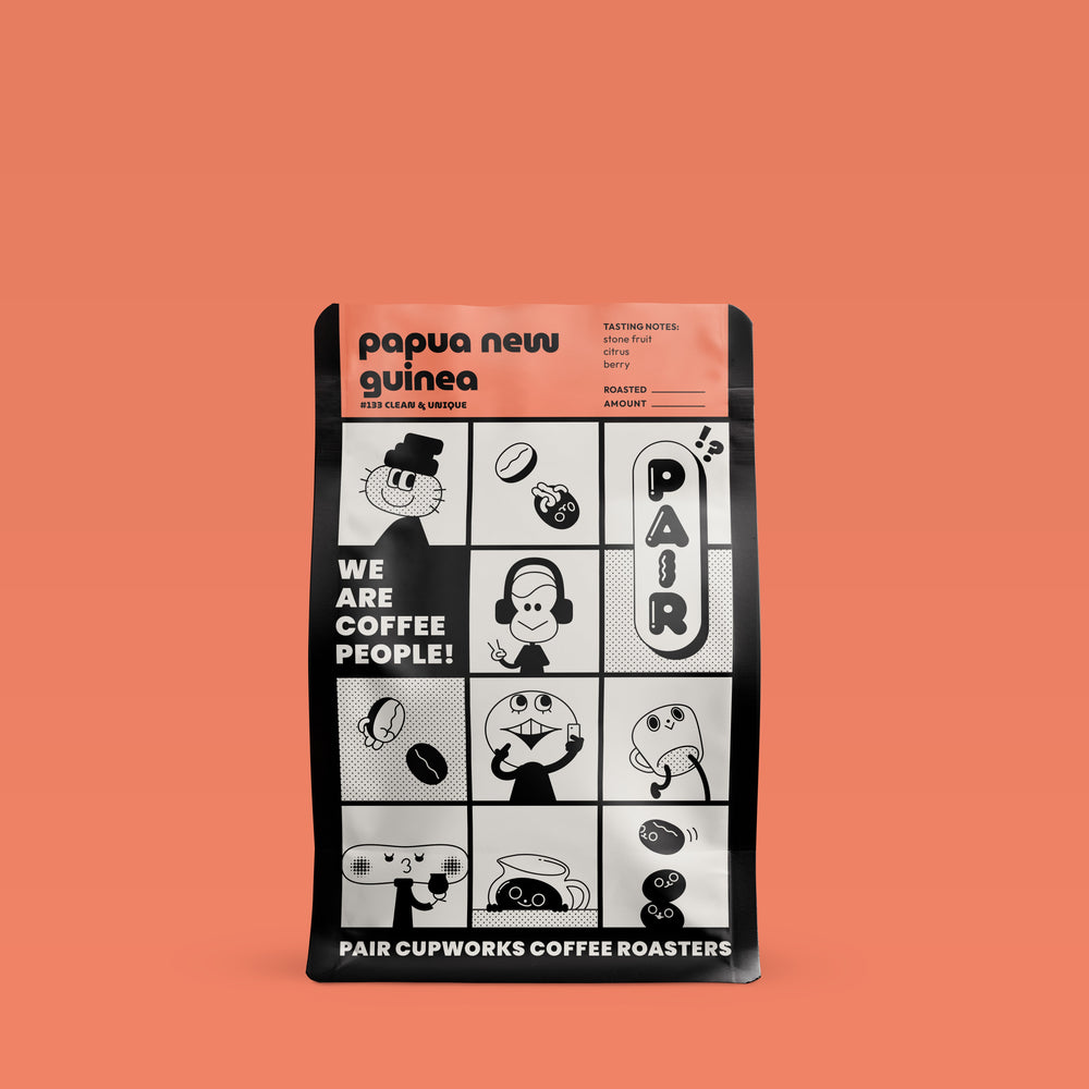 #133 Natural-Processed Coffee Beans from Papua New Guinea