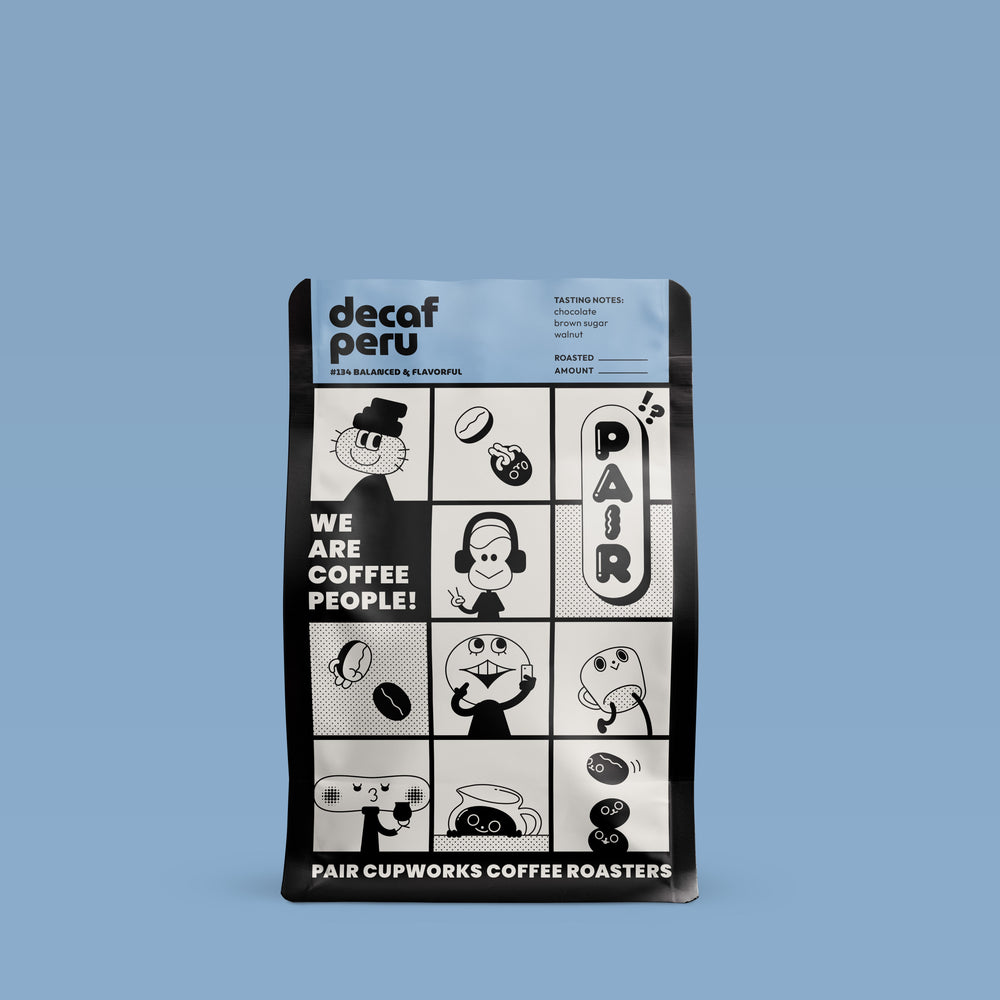 #134 Decaffeinated Wash-Processed Coffee Beans from Peru